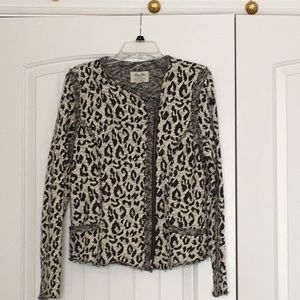 Leopard print jacket